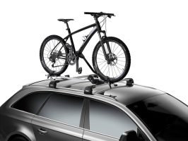 Photo of roof mounted bike rack